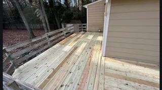 Deck after repair