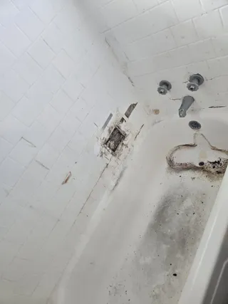 Bathroom before renovation